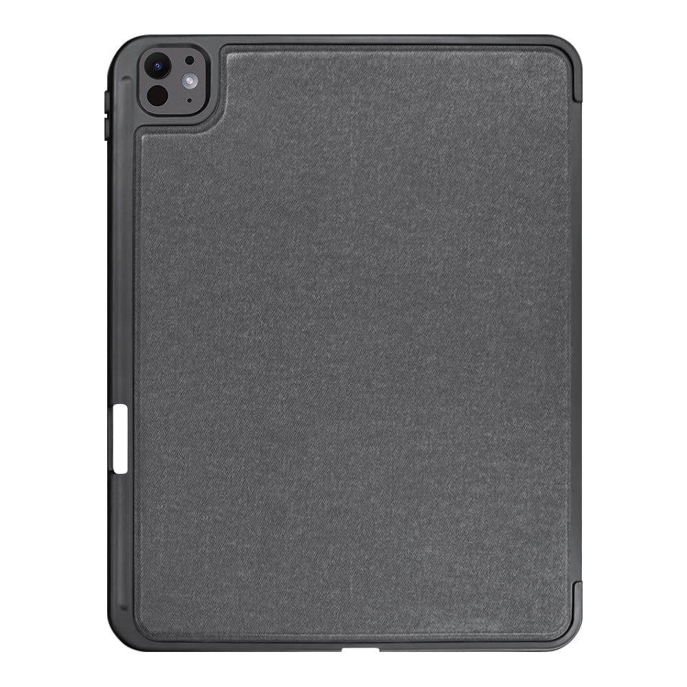 Custodia con Tastiera per Apple iPad Pro 13 (2024), Techsuit, KeyTab Pro, Nera