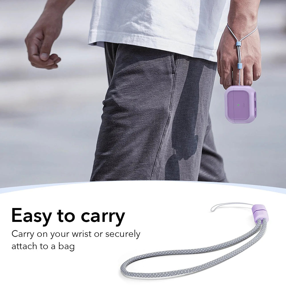 Custodia ESR Orbit Hybrid per Apple AirPods Pro 3, Viola