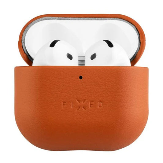 Custodia Fixed PodsLeather per Apple AirPods 4, Marrone