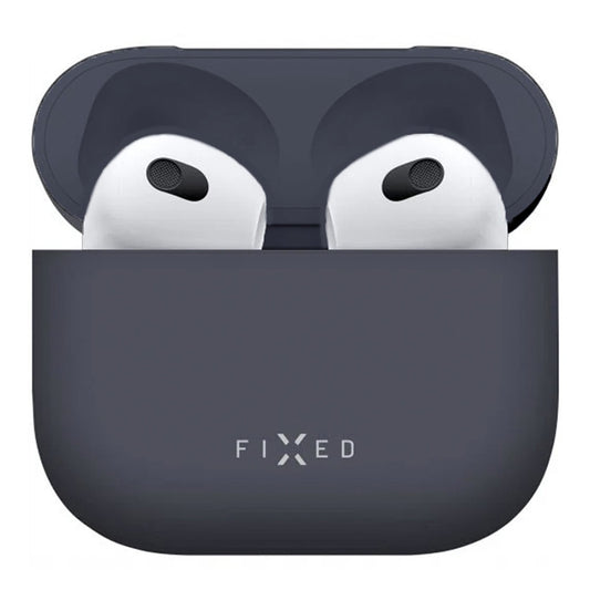 Custodia Fixed Silky per Apple AirPods 4, Blu