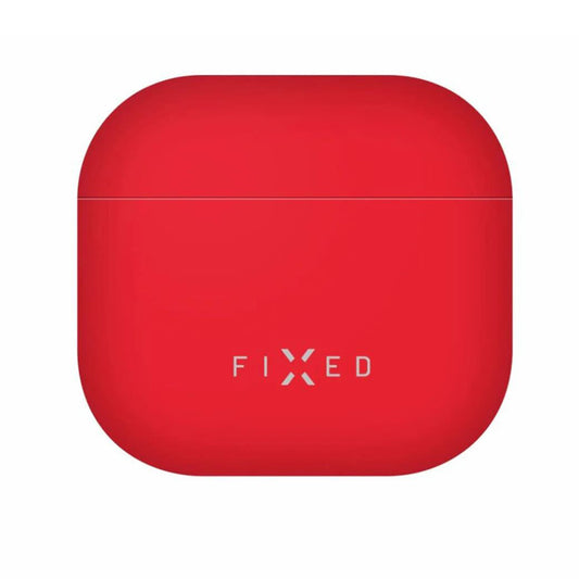 Custodia Fixed Silky per Apple AirPods 4, Rossa