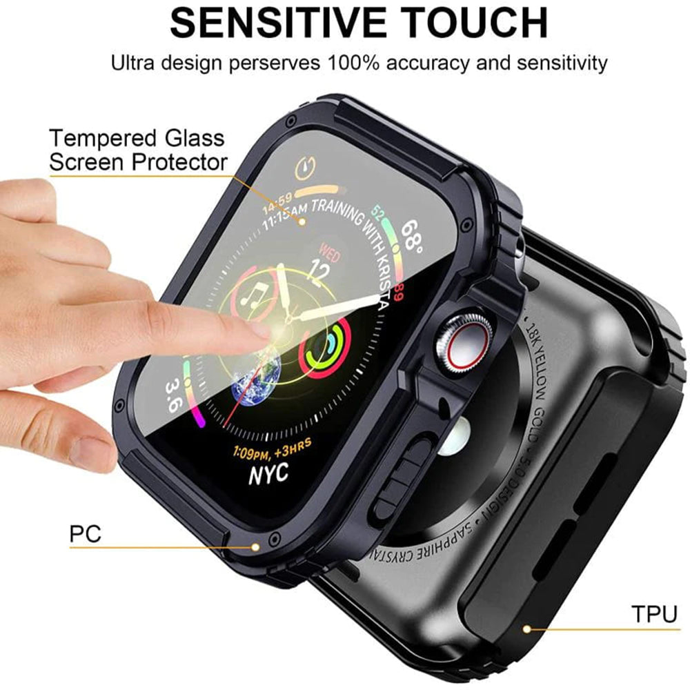 Custodia Lito Armor 360 per Apple Watch 42mm Series, Blu