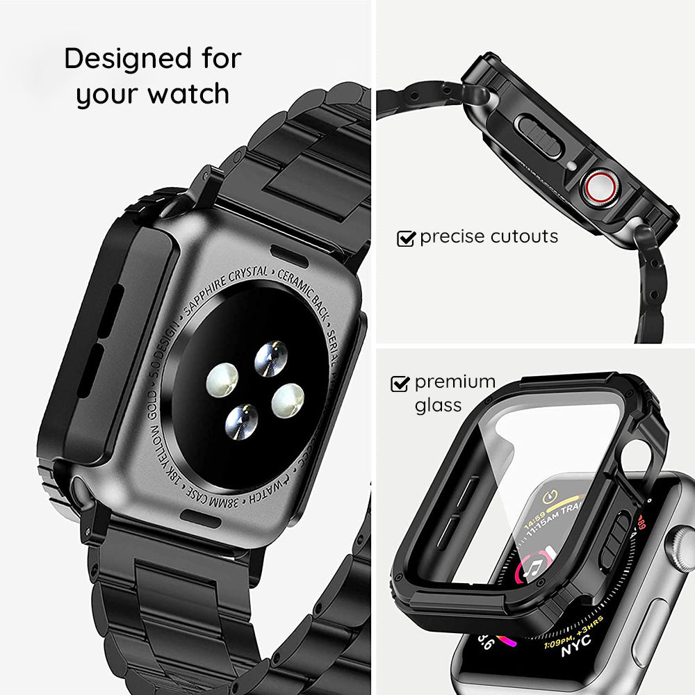 Custodia Lito Armor 360 per Apple Watch 42mm Series, Blu
