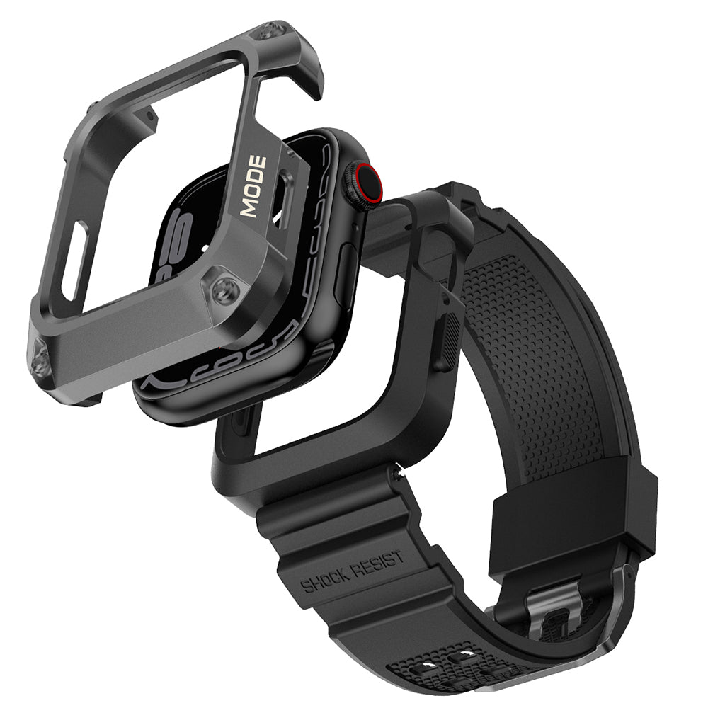 Cinturino Lito RuggedArmor per Apple Watch Serie 44mm, Grigio