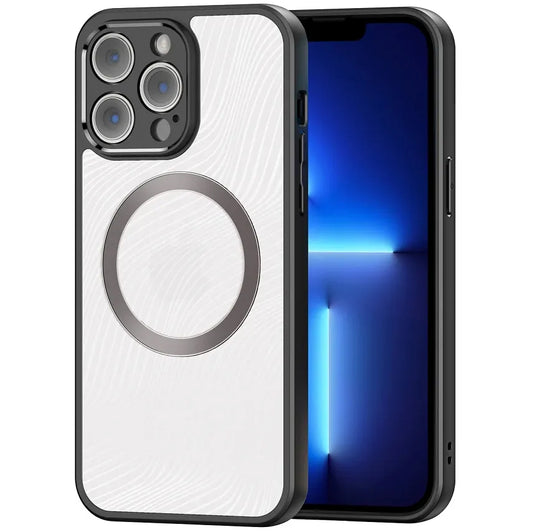 Custodia MagSafe per Apple iPhone 14 Pro Max, DUX DUCIS, Aimo Mag, nero