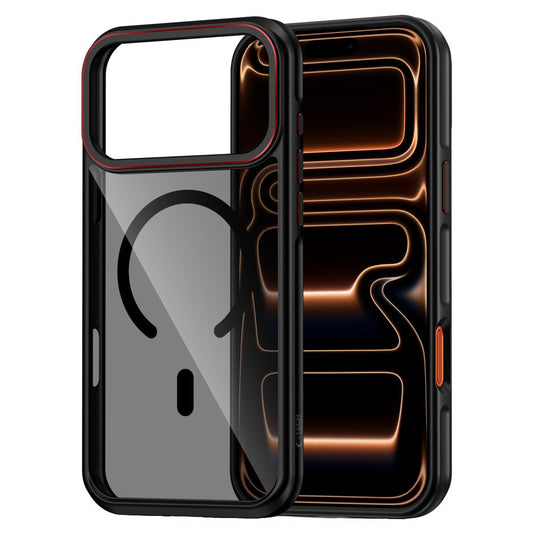 Custodia MagSafe per Apple iPhone 17 Pro Max, Tech-Protect, Maghybrid, Nera