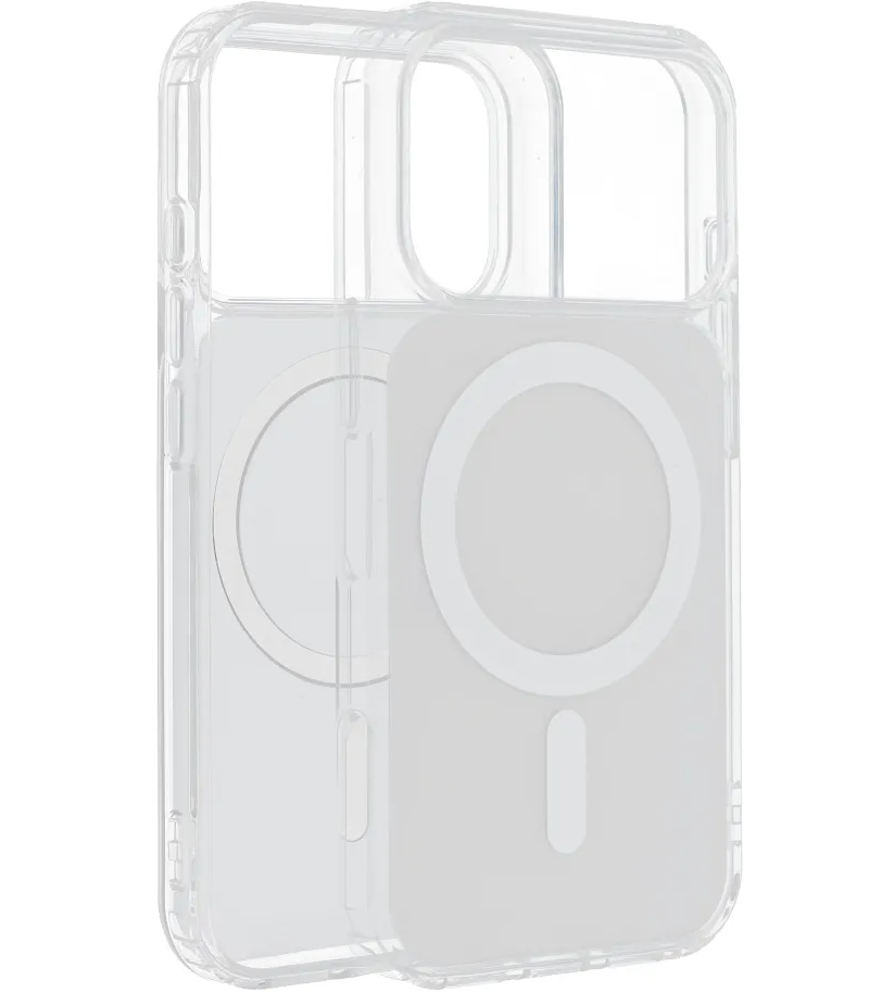 Custodia MagSafe per Apple iPhone 17e / 16e, OEM, Clear Fusion Mag Cover, Bianca