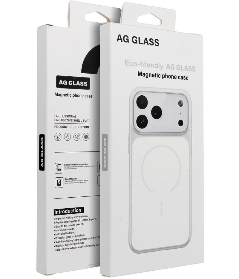 Custodia MagSafe per Apple iPhone 18 Pro / 17 Pro, OEM, Make 18, Argento