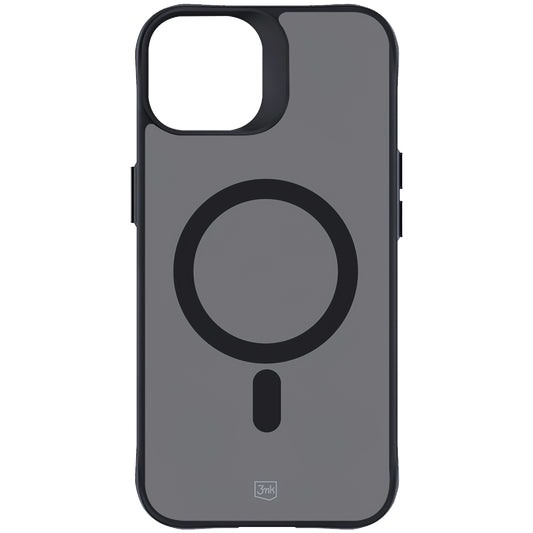 Custodia MagSafe per Apple iPhone 14 / 13, 3MK, Smoke MagCase, Nera