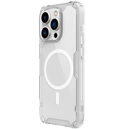 Custodia MagSafe per Apple iPhone 16 Pro, Nillkin, Nature Pro, trasparente