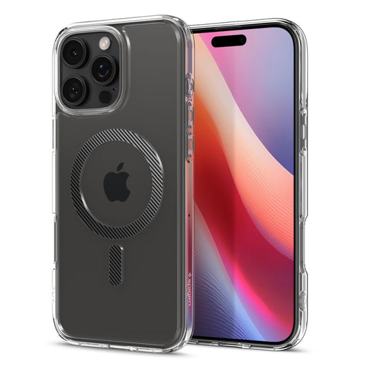 MagSafe Case for Apple iPhone 16 Pro, Spigen, Ultra Hybrid, Grey ACS08131