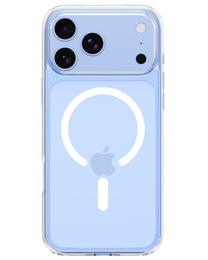 Custodia MagSafe per Apple iPhone 18 Pro / 17 Pro, Tech-Protect, Flexair Hybrid con Protezione Schermo, Trasparente