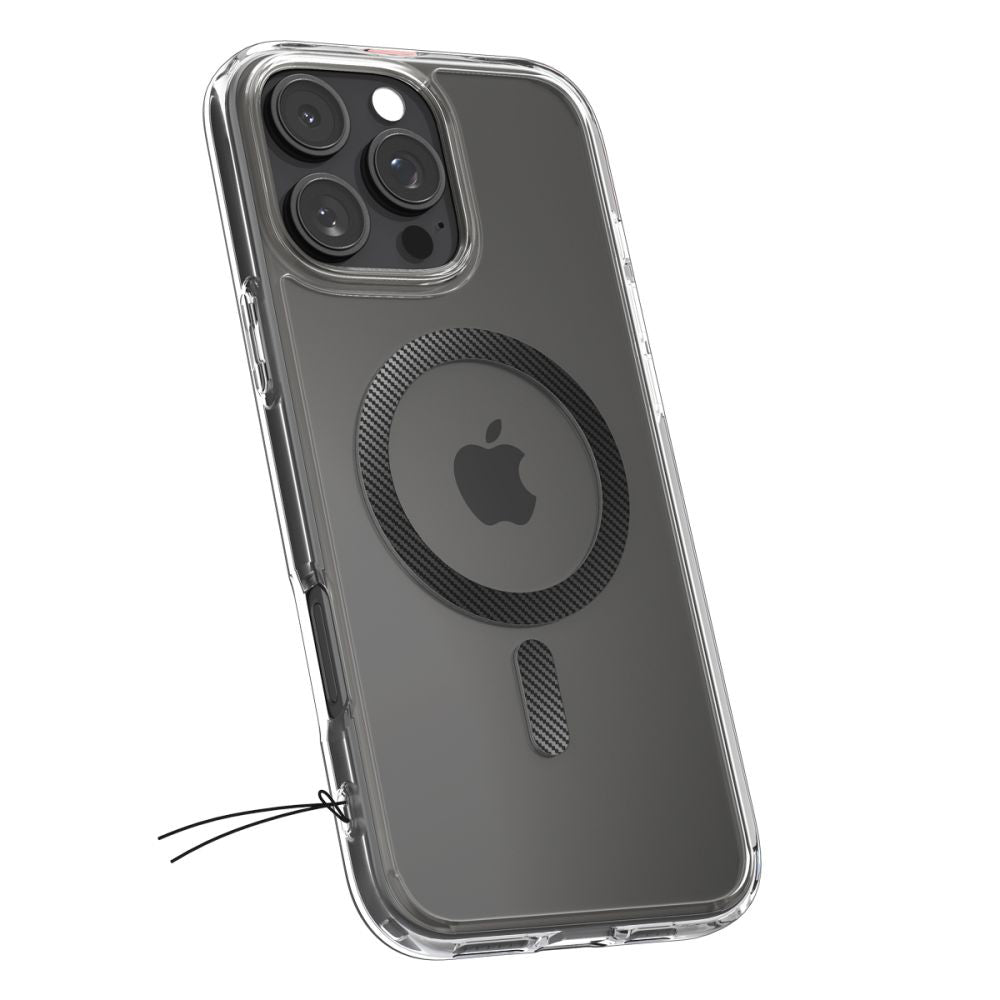Custodia MagSafe per Apple iPhone 16 Pro Max, Spigen, Ultra Hybrid, Grigio ACS08000