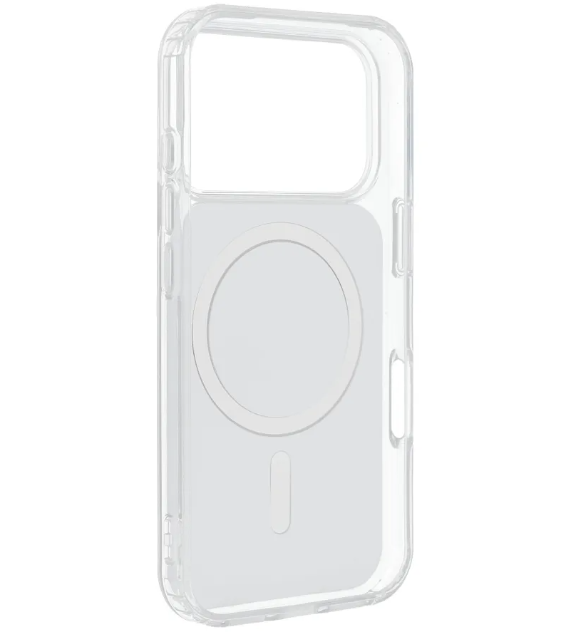 Custodia MagSafe per Apple iPhone 17e / 16e, OEM, Clear Fusion Mag Cover, Bianca