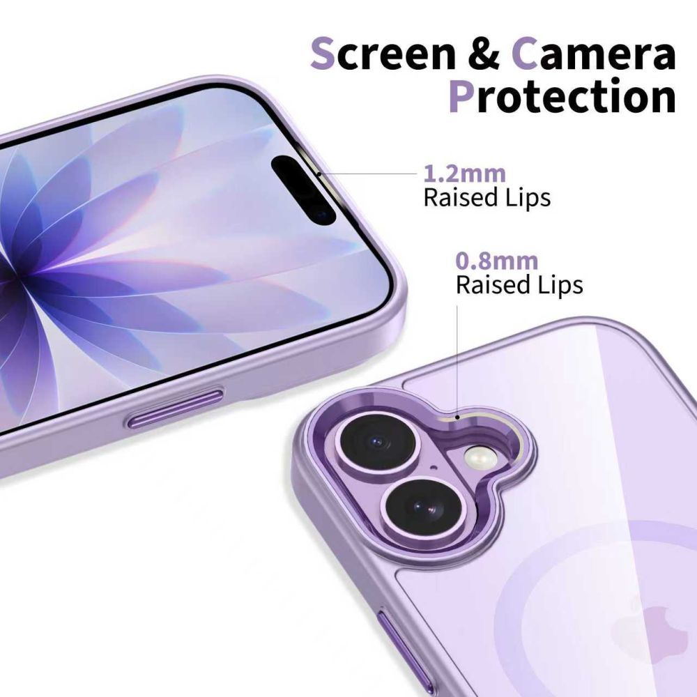 Custodia MagSafe per Apple iPhone 17, Tech-Protect, Magmat, Viola