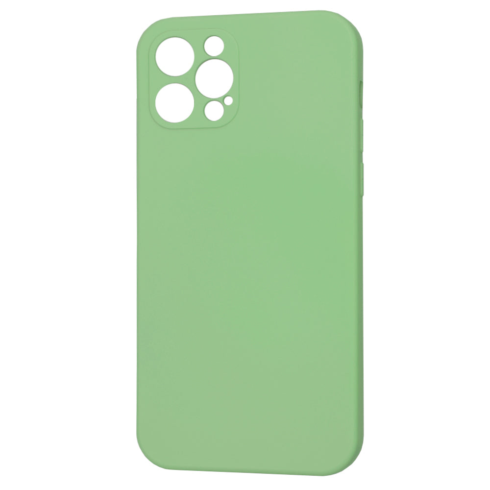 Custodia MagSafe per Apple iPhone 12 Pro, Techsuit, SoftFlex, Verde Chiaro