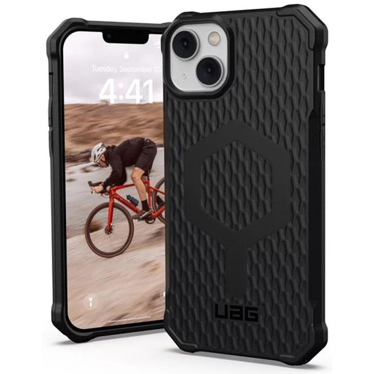Custodia MagSafe per Apple iPhone 14 Plus, Urban Armor Gear, Essential Armor, Nera
