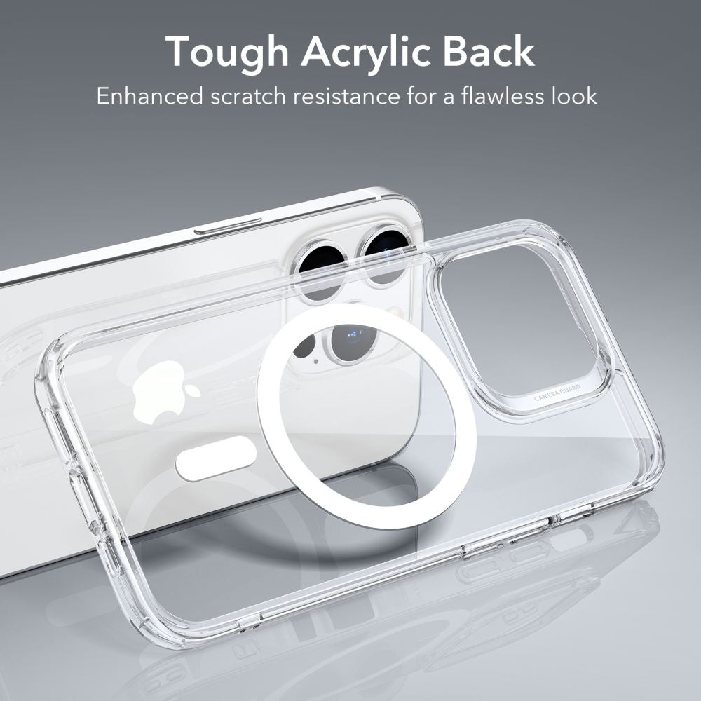 Custodia MagSafe per Apple iPhone 14 Pro, ESR, Classic Hybrid, Trasparente