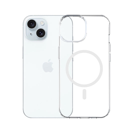 Custodia MagSafe per Apple iPhone 15, 3MK, Armor MagCase, Trasparente