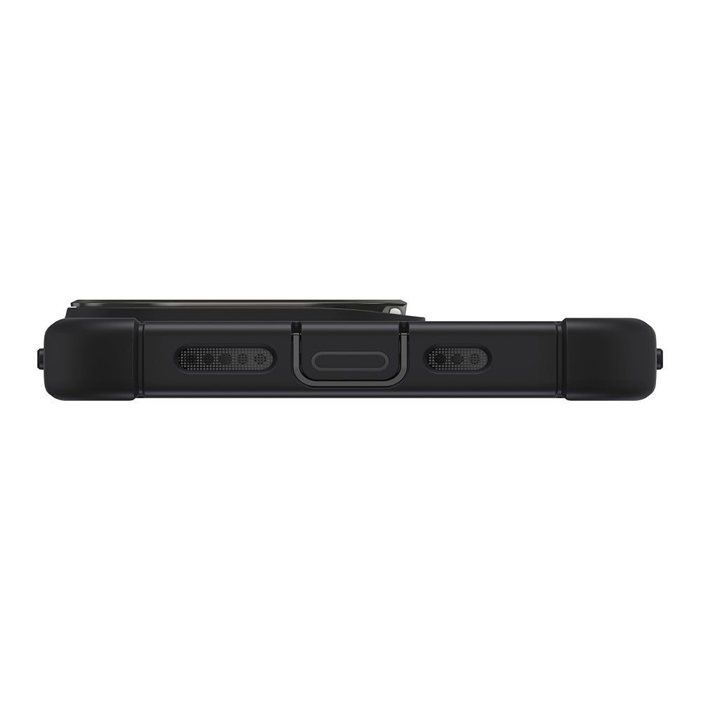 Custodia MagSafe per Apple iPhone 15 Plus, ESR, Armor Tough Kickstand, Blu Navy Trasparente