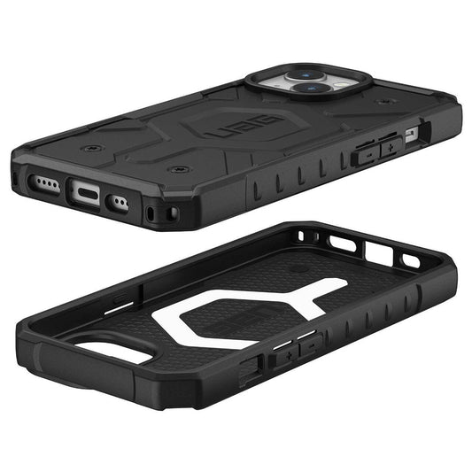 Custodia MagSafe per Apple iPhone 15 Plus, Urban Armor Gear, Pathfinder, Nera