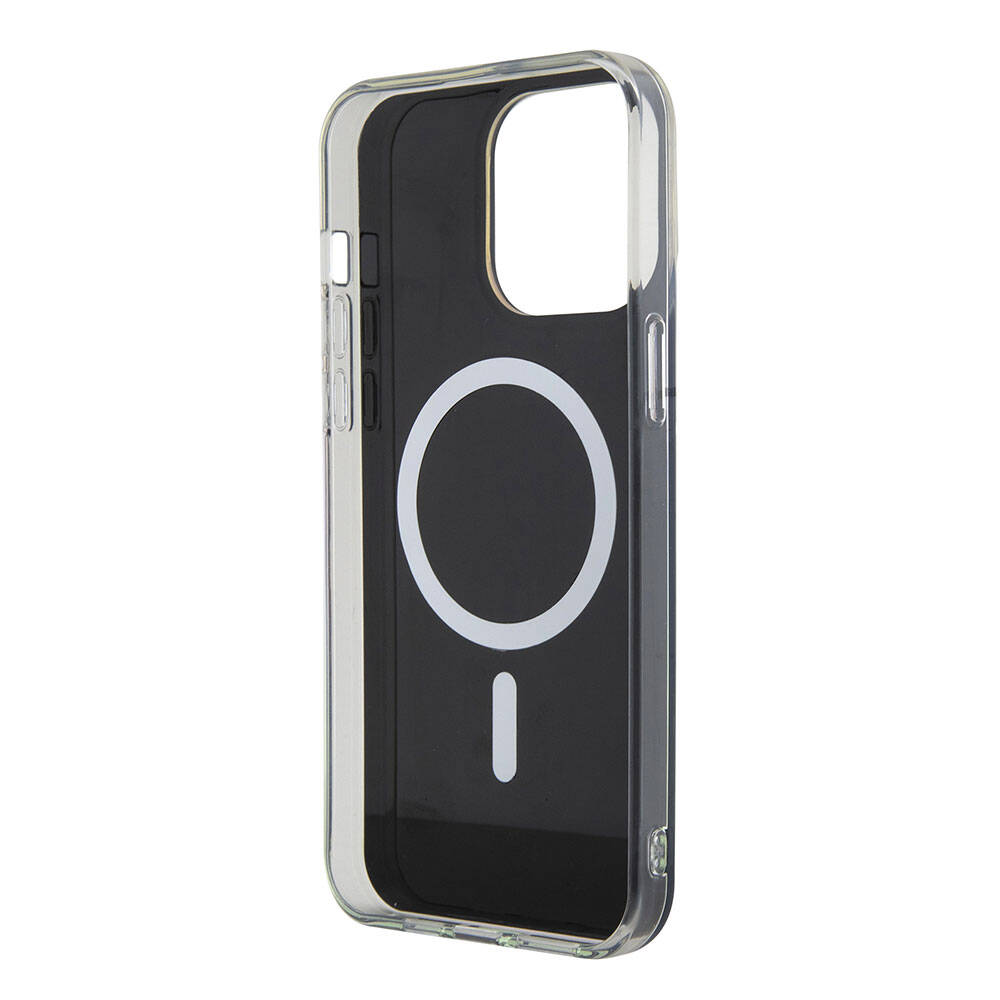 Custodia MagSafe per Apple iPhone 15 Pro, Guess, IML Iridescente, Multicolore