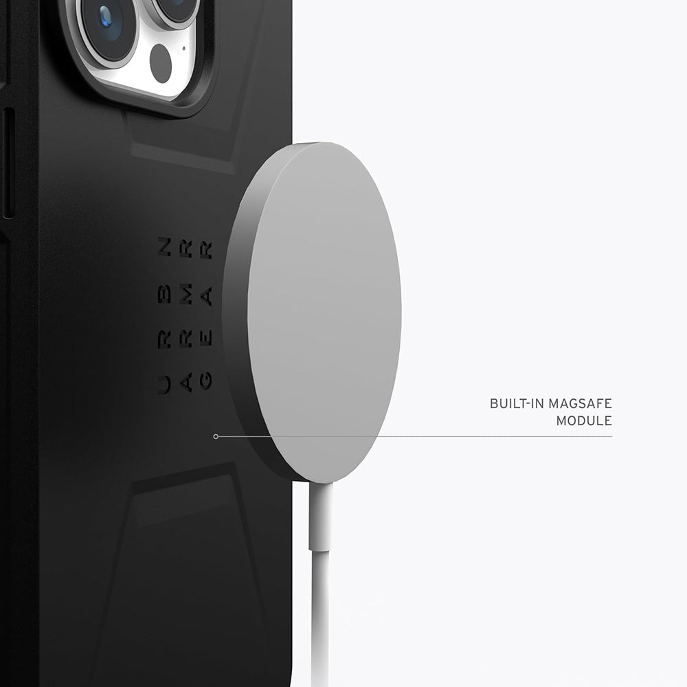 Custodia MagSafe per Apple iPhone 15 Pro Max, Urban Armor Gear, Essential Armor, Nera