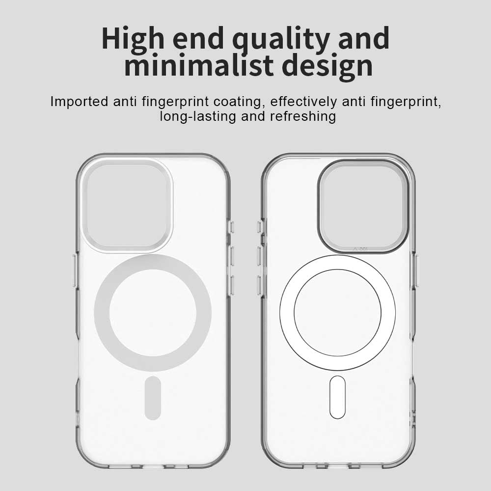 Custodia MagSafe per Apple iPhone 15 Pro, Techsuit, CandyCase, Bianca
