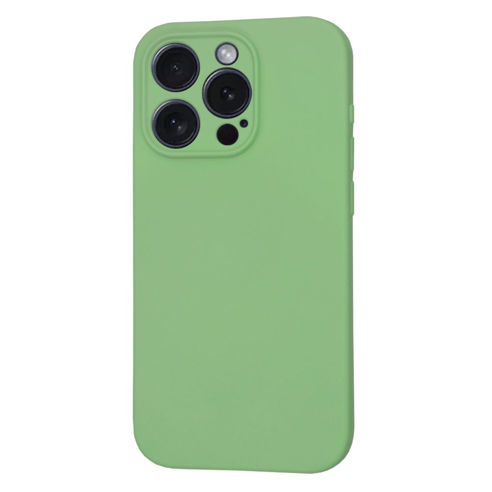 Custodia MagSafe per Apple iPhone 15 Pro, Techsuit, SoftFlex, Verde Chiaro