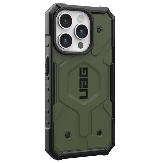 Custodia MagSafe per Apple iPhone 15 Pro, Urban Armor Gear, Pathfinder, Verde