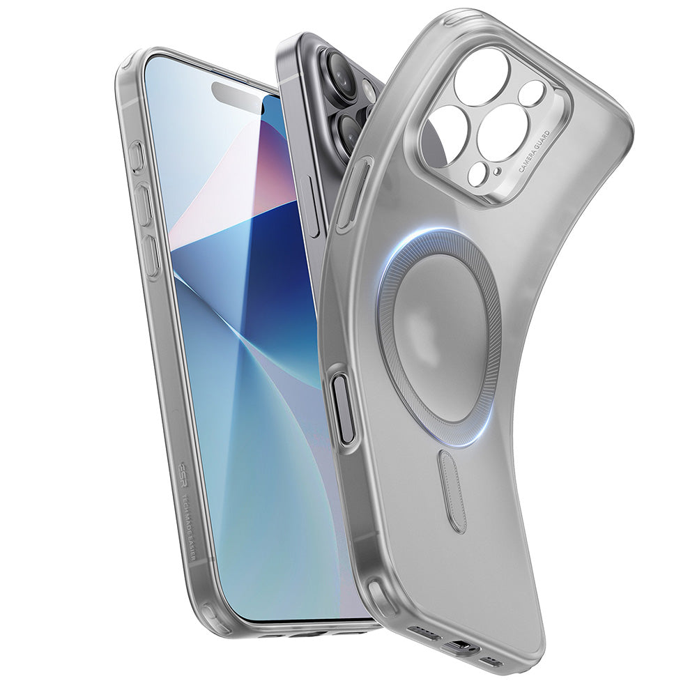Custodia MagSafe per Apple iPhone 16 Pro Max, ESR, Zero, Grigio Satinato
