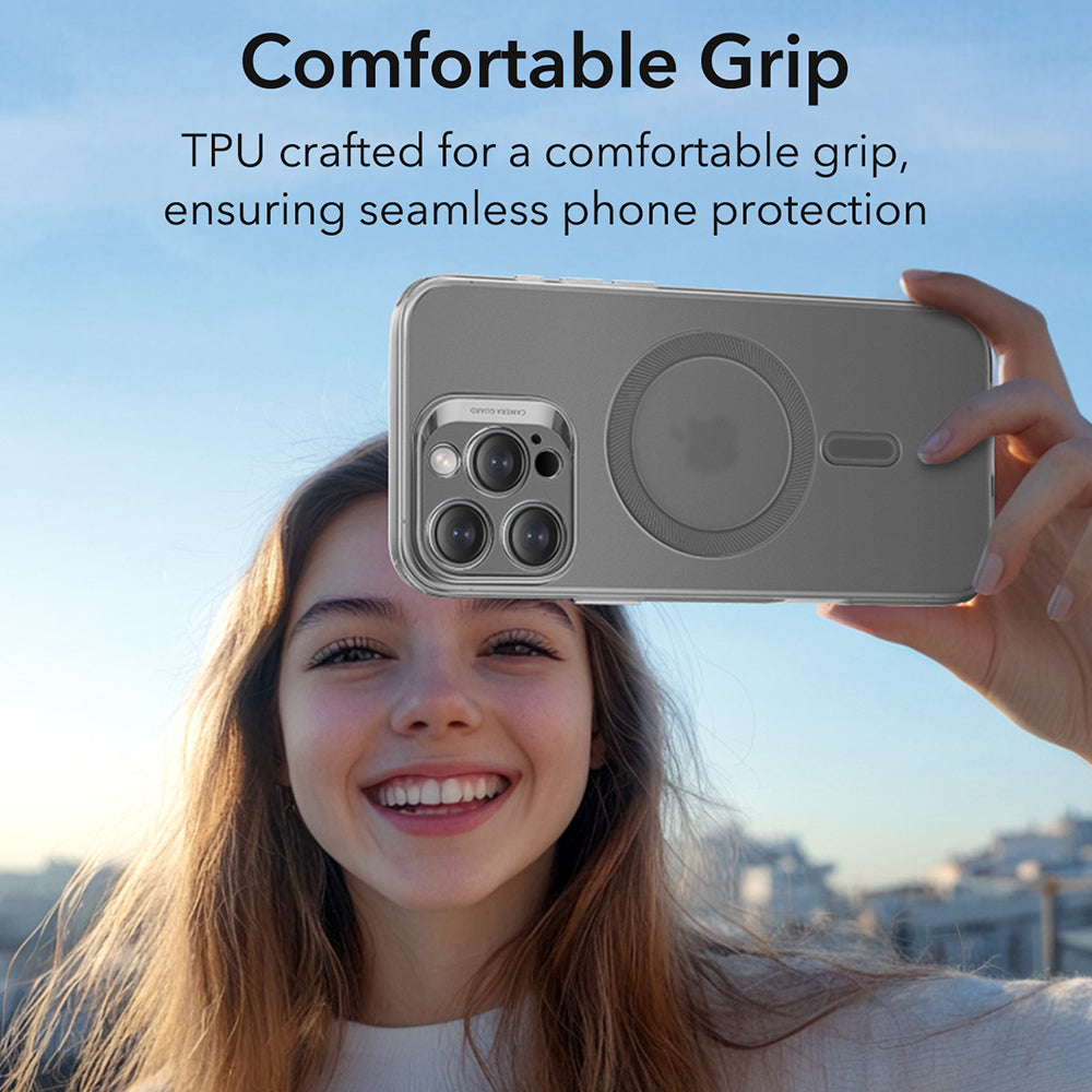 Custodia MagSafe per Apple iPhone 16 Pro Max, ESR, Zero, Grigio Satinato