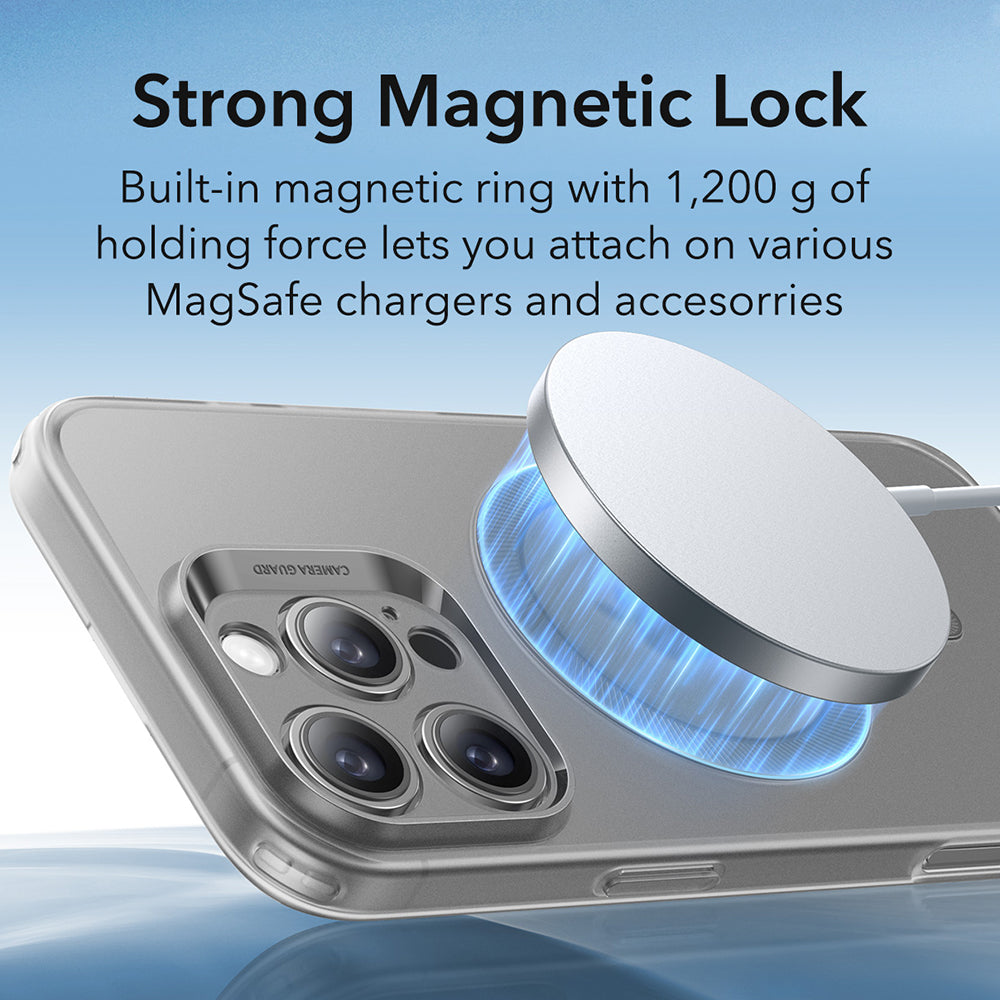 Custodia MagSafe per Apple iPhone 16 Pro Max, ESR, Zero, Grigio Satinato