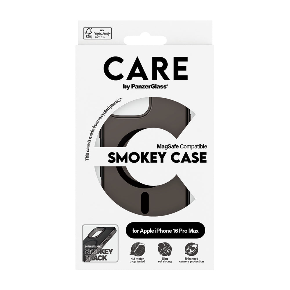 Custodia MagSafe per Apple iPhone 16 Pro Max, PanzerGlass, Care Urban Combat, Nera