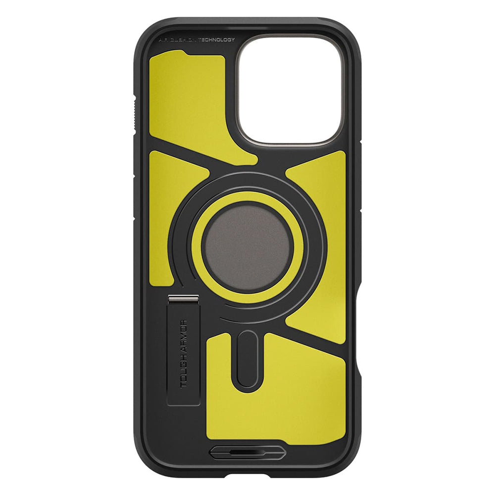 Custodia MagSafe per Apple iPhone 16 Pro Max, Spigen, Tough Armor, Grigio ACS08012