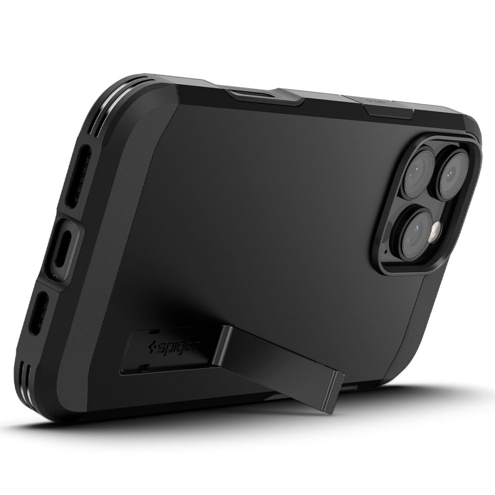 Custodia MagSafe per Apple iPhone 16 Pro Max, Spigen, Tough Armor T, Nera ACS08503
