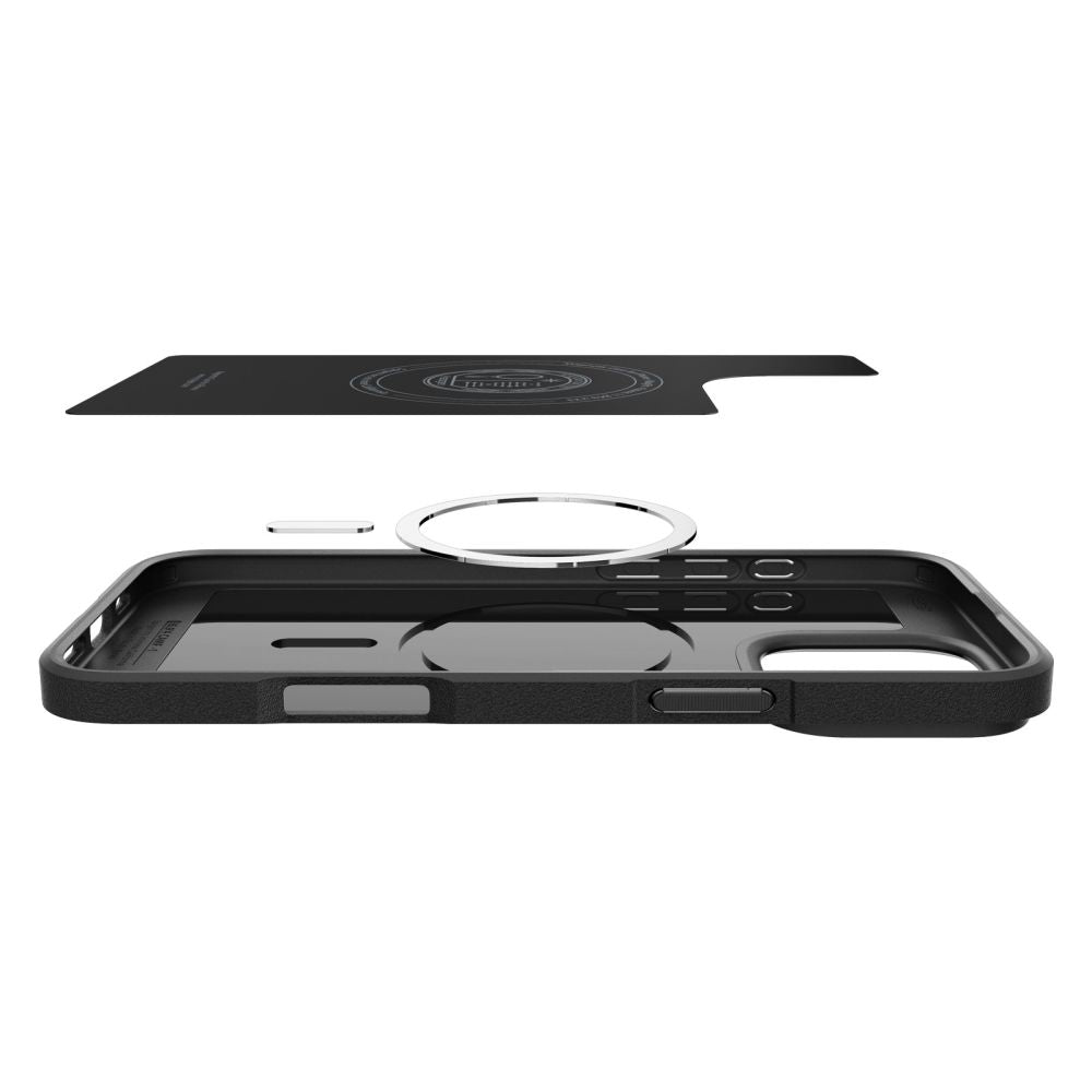 Custodia MagSafe per Apple iPhone 16 Pro, Spigen, Core Armor, Nero Opaco ACS08158