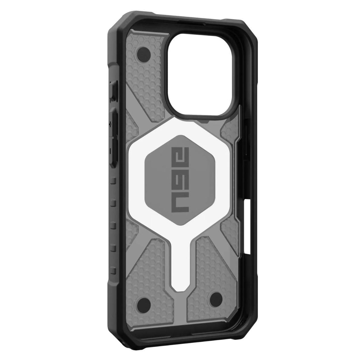 Custodia MagSafe per Apple iPhone 16 Pro, Urban Armor Gear, Pathfinder Clear, Grigio