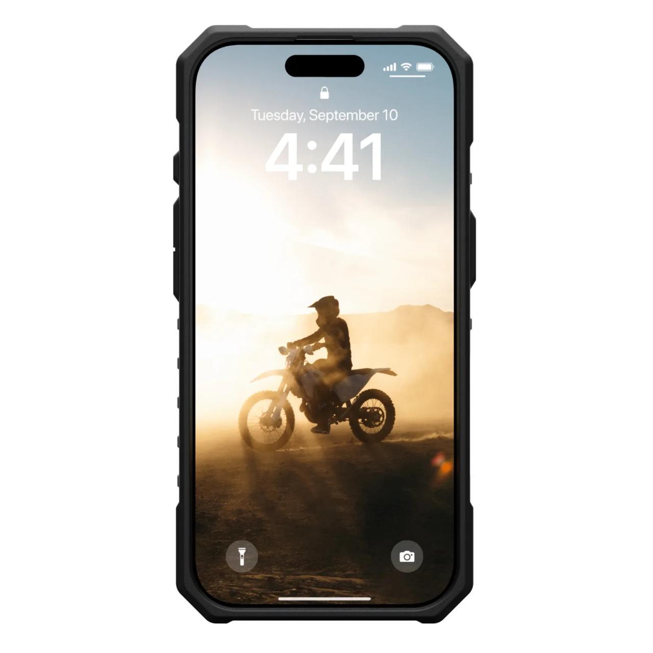 Custodia MagSafe per Apple iPhone 16 Pro, Urban Armor Gear, Pathfinder SE Geo Camo, Camouflage