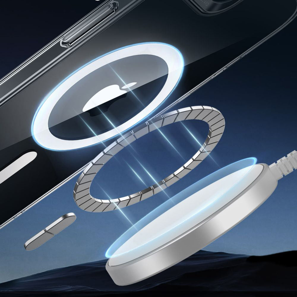 Custodia MagSafe per Apple iPhone 17e / 16e, ESR, Classic Hybrid, Trasparente