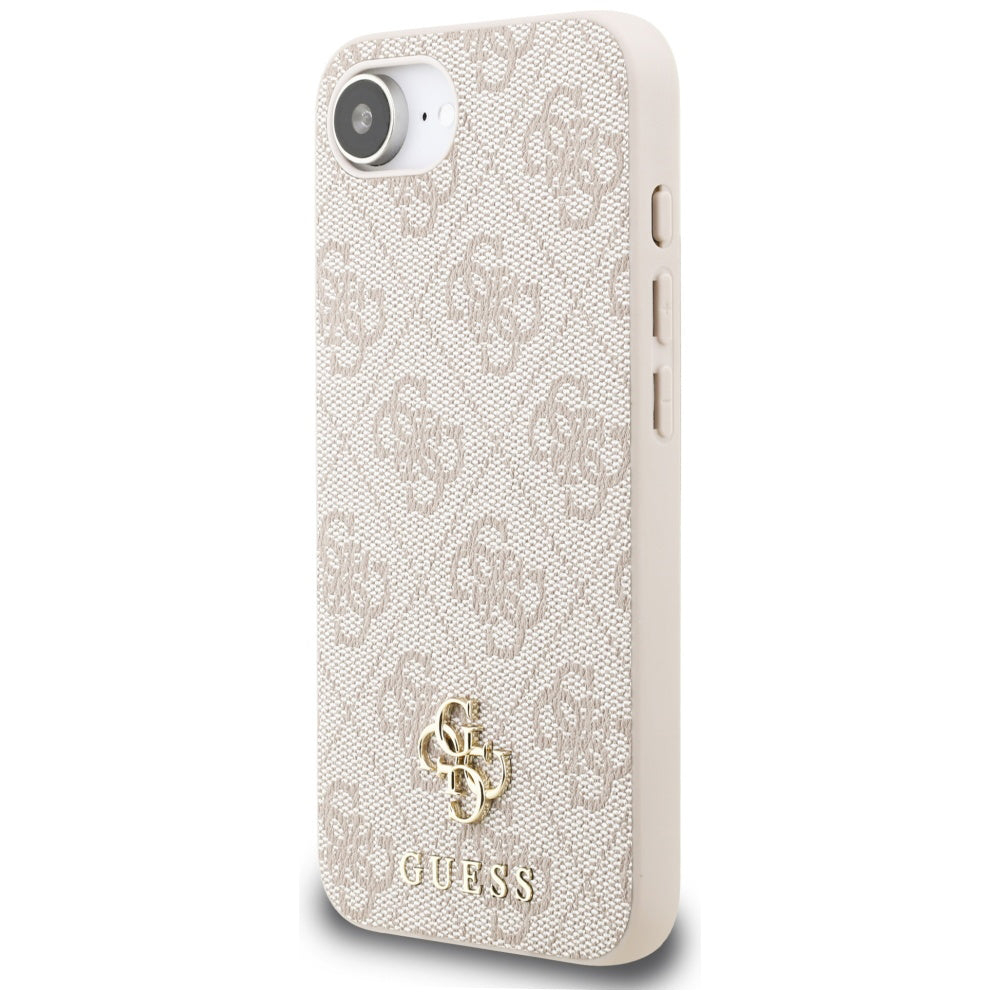Custodia MagSafe per Apple iPhone 17e / 16e, Guess, 4G Classic, Rosa