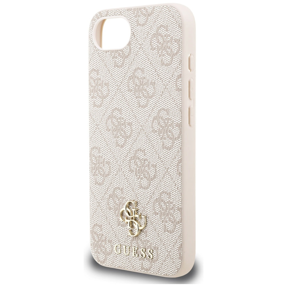 Custodia MagSafe per Apple iPhone 17e / 16e, Guess, 4G Classic, Rosa