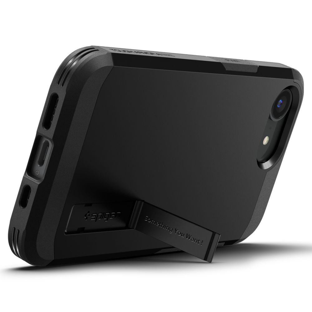 Custodia MagSafe per Apple iPhone 17e / 16e, Spigen, Tough Armor, Nera