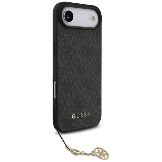 Custodia MagSafe per Apple iPhone 17 Air, Guess, 4G Charm Cradle, Nera