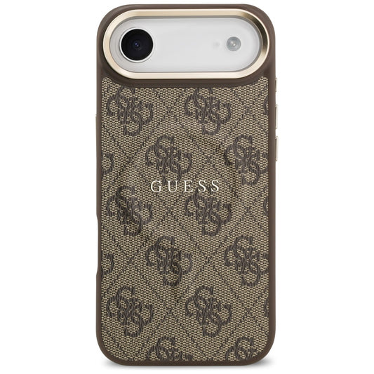 Custodia MagSafe per Apple iPhone 17 Air, Guess, 4G Classic, Marrone