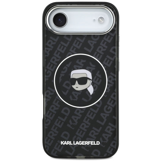 Custodia MagSafe per Apple iPhone 17 Air, Karl Lagerfeld, IML Karl`s Head, Nera