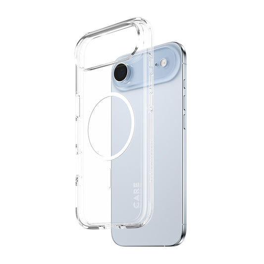 Custodia MagSafe per Apple iPhone 17 Air, PanzerGlass, Care Urban Explorer, Trasparente Bianca