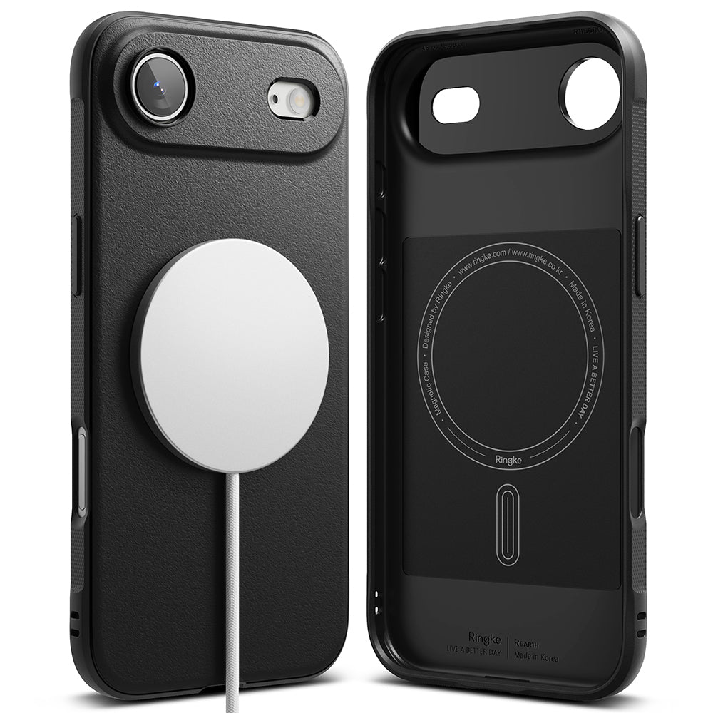 Custodia MagSafe per Apple iPhone 17 Air, Ringke, Onyx, Nera