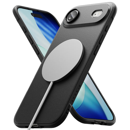 Custodia MagSafe per Apple iPhone 17 Air, Ringke, Onyx, Nera