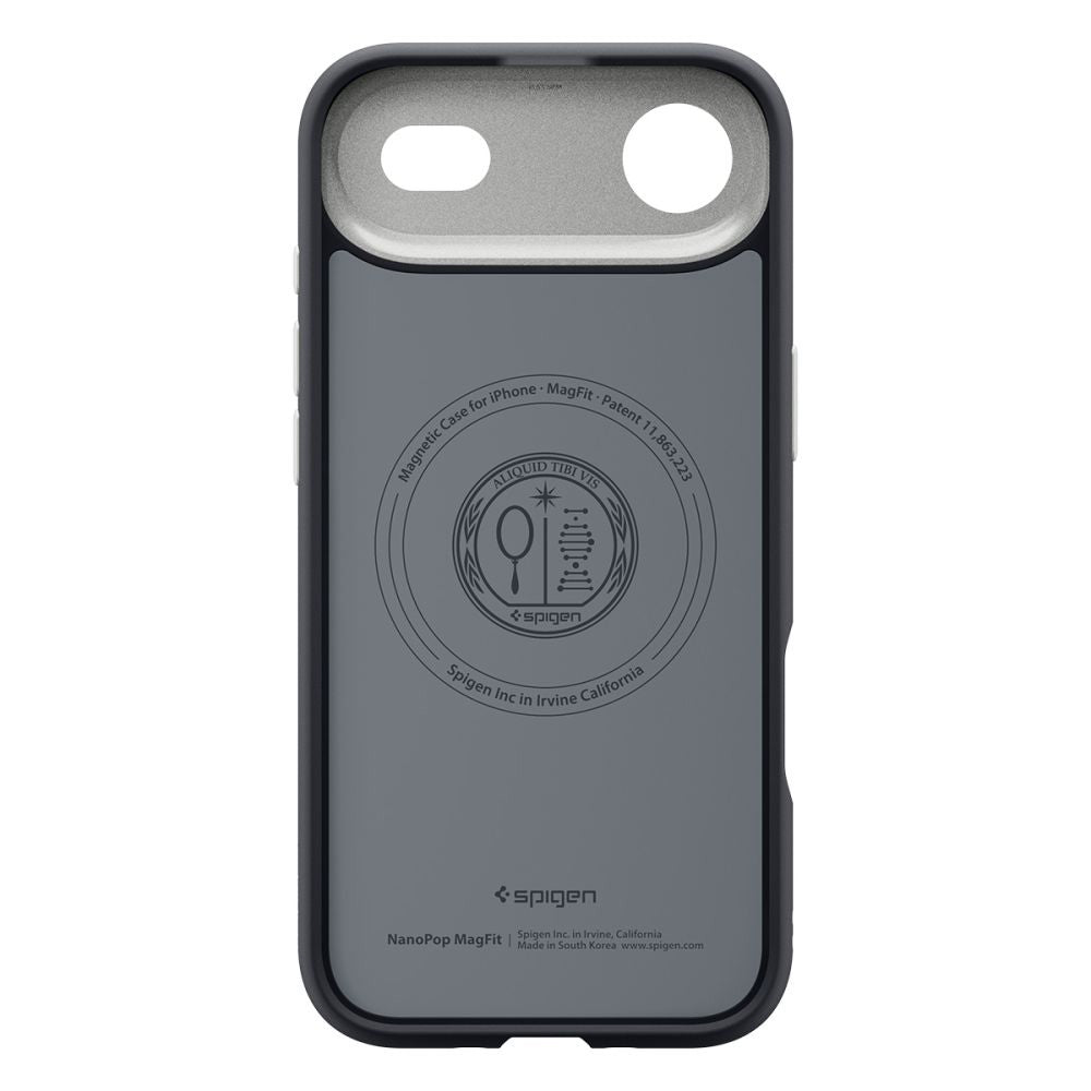 Custodia MagSafe per Apple iPhone 17 Air, Spigen, Caseology Nano Pop, Nera ACS10301